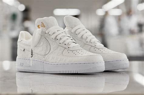 louis vuitton white air force 1|white lv air force 1.